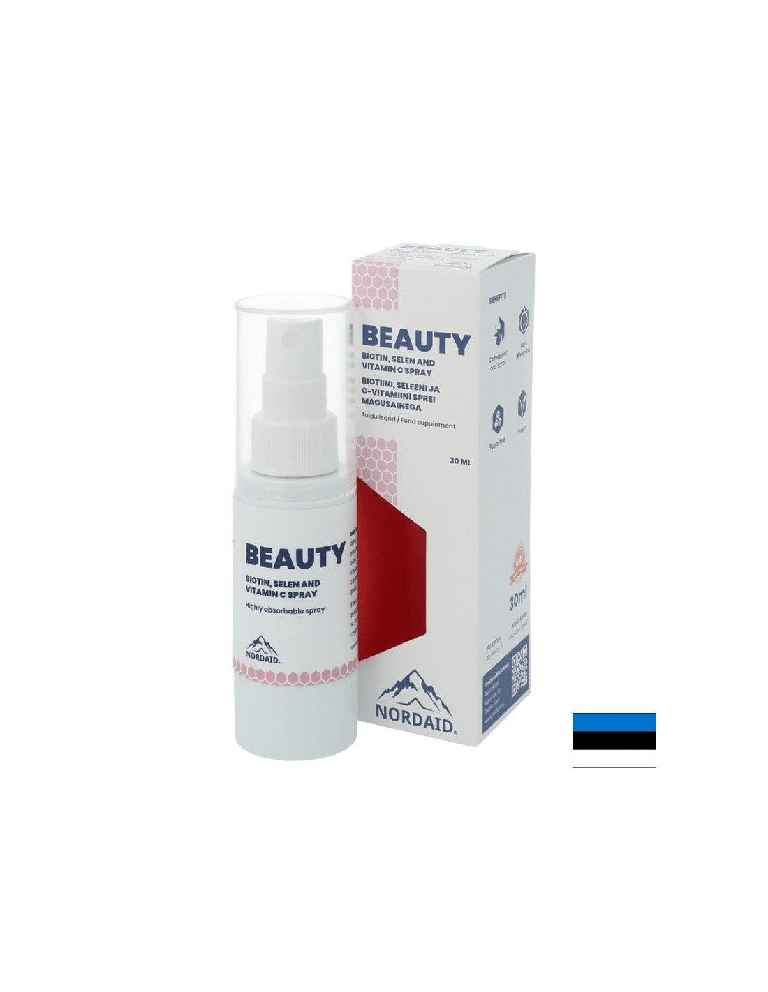 Beauty Formula s biotinom, selenom i vitaminom C - kosa, koža i nokti - sprej za usta, 30 ml, 200 spreja