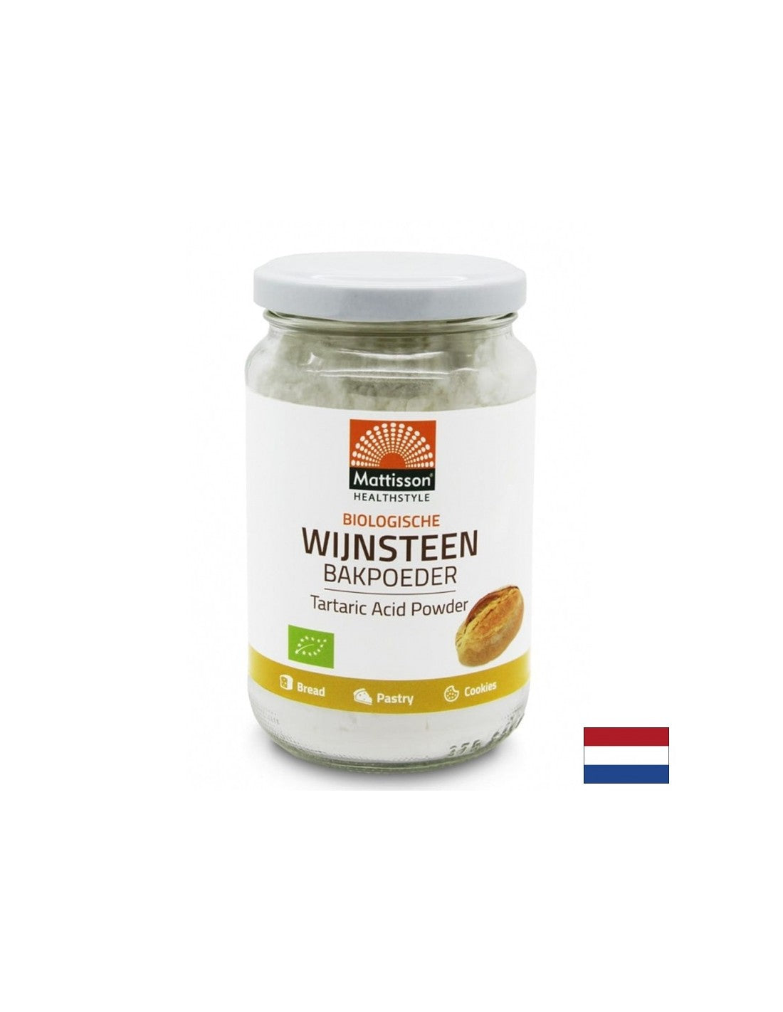 Cremotartar (kalijev bitartrate) bio, 180 g prah