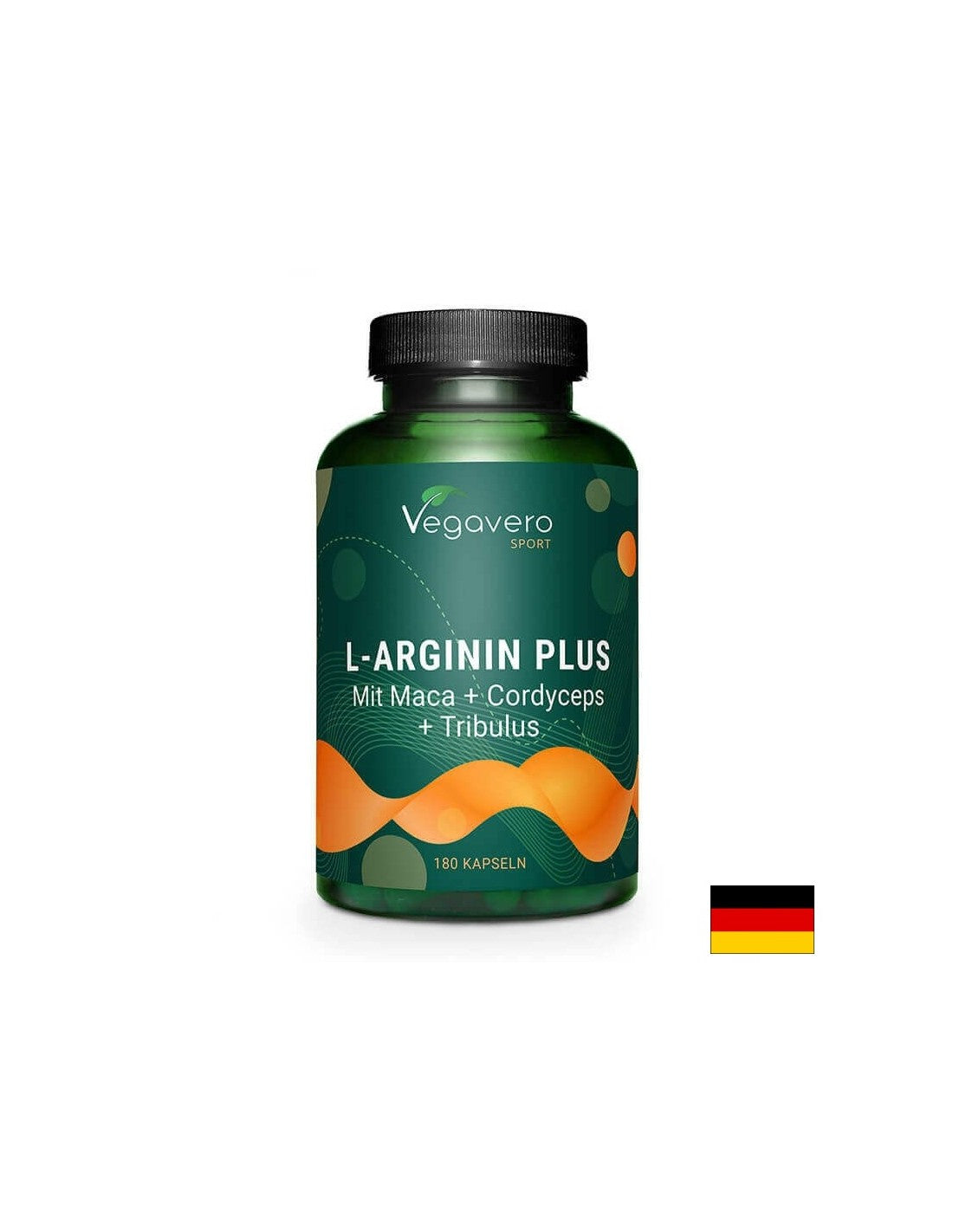 L-Arginine Plus Maca, Cordyceps and Tribulus - L-Arginine Plus (mit Maca, Cordyceps, Tribulus), 270 kapsula <tc>Vegavero</tc>