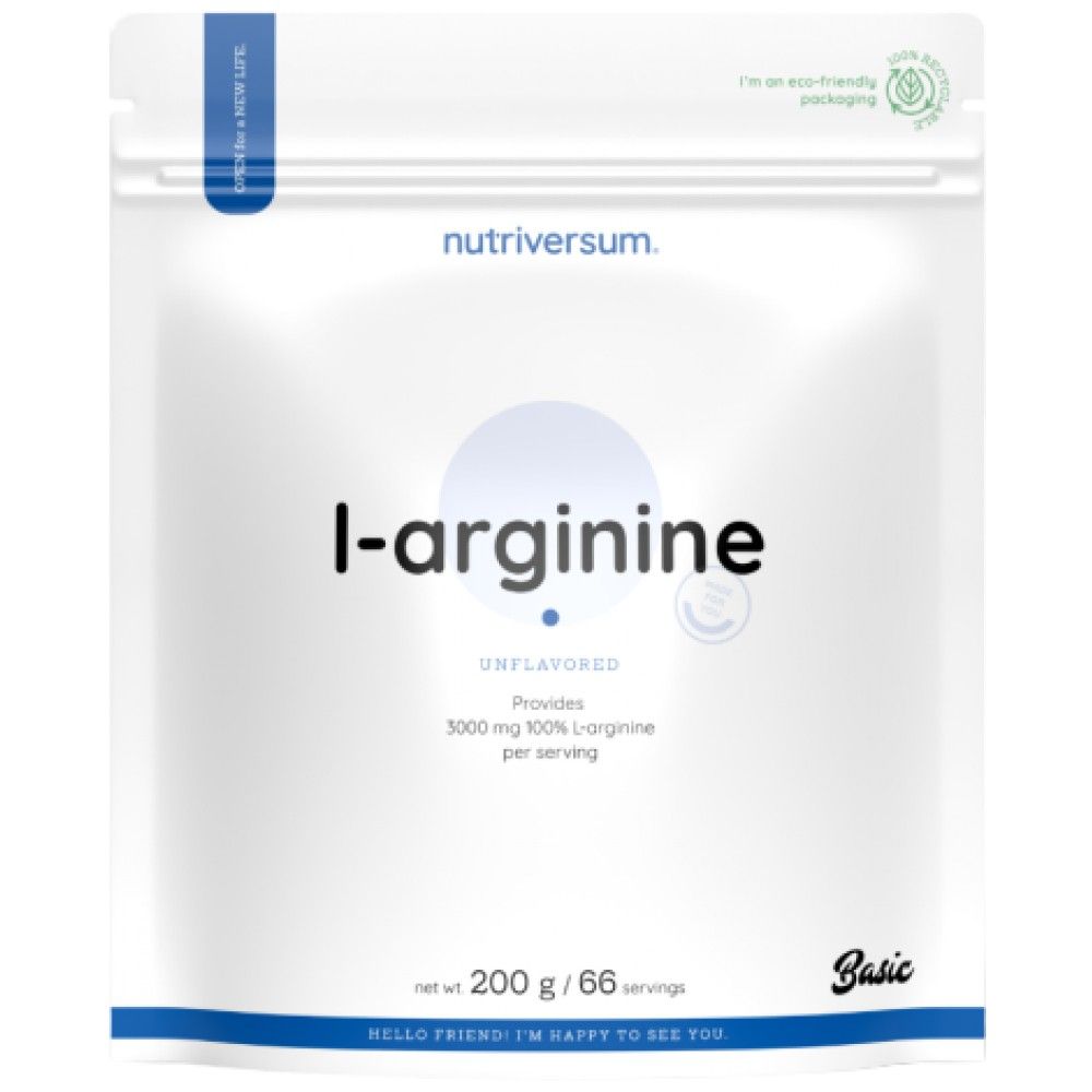 L-arginin prah | 100% čisto - 200 grama