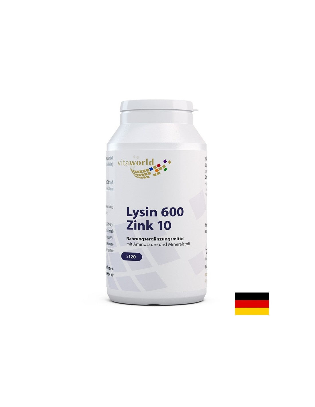 L -lizin + cink - povećava imunitet, 120 kapsula