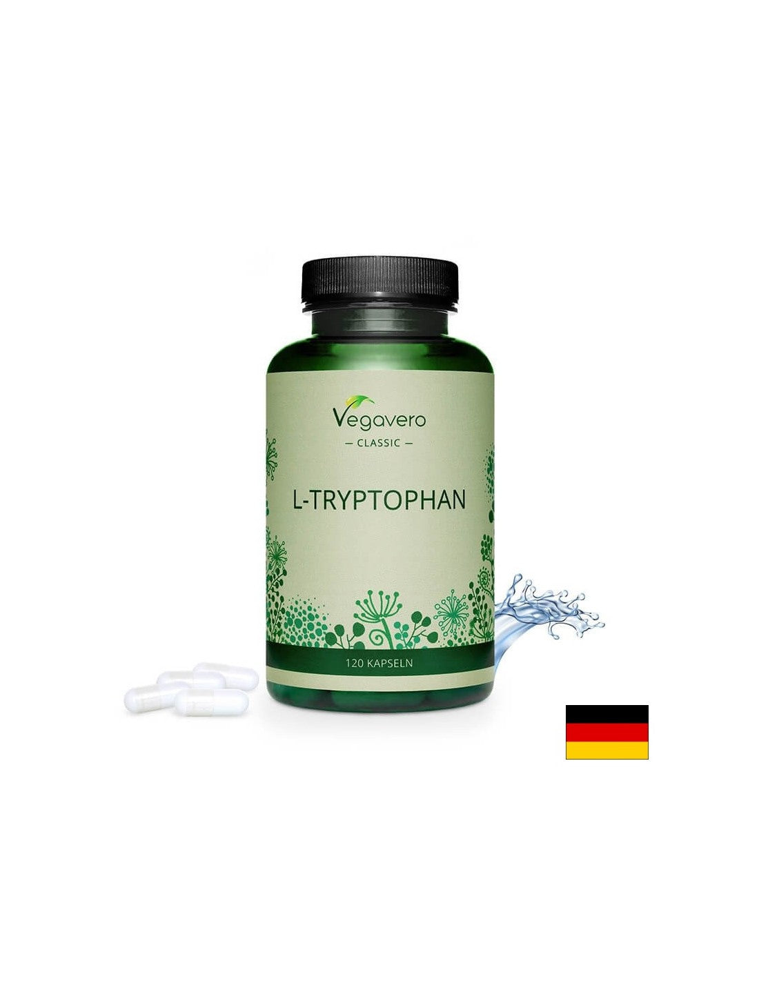 L-triptofan - L-triptofan, 120 kapsula <tc>Vegavero</tc>