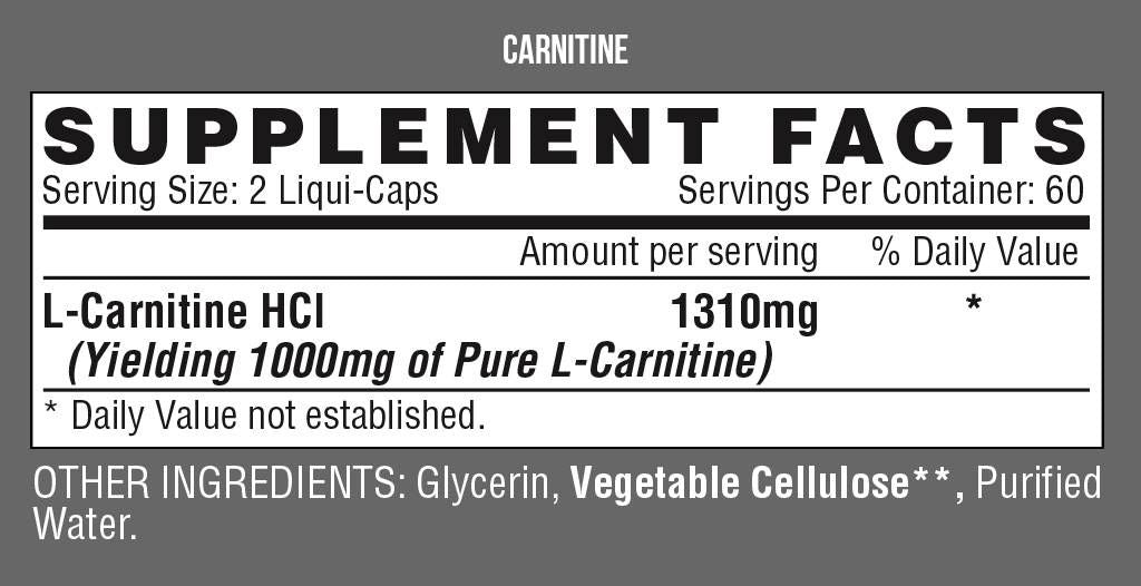 Lipo 6 / L -karnitin - 120 gel kapsula