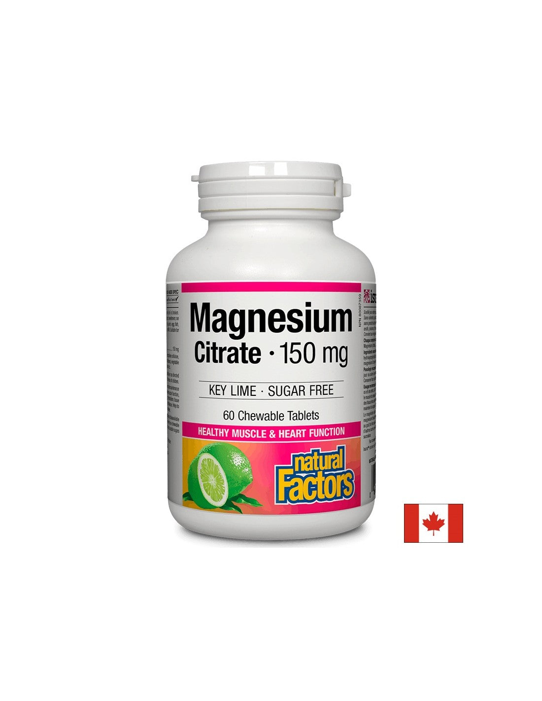Magnezijev citrat 150 mg - 60 tableta za žvakanje