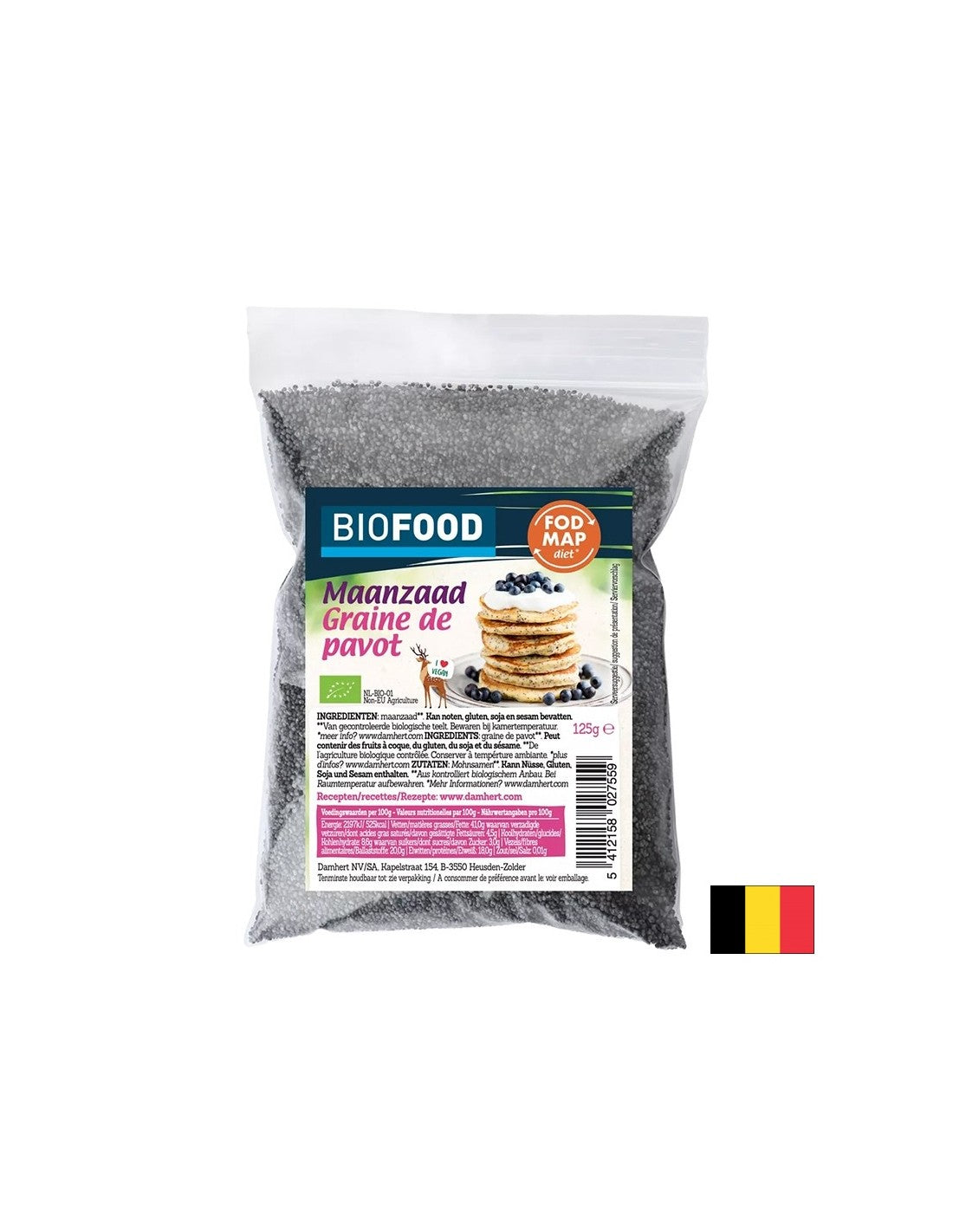 Sjemenke maka organsko, 125 g