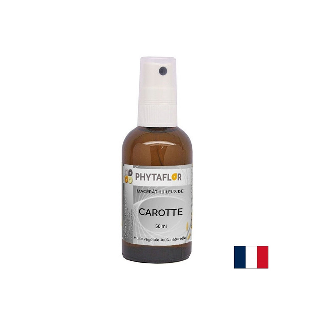 Macerat ulja mrkve za prirodno sunčanje kože, sprej, 50 ml