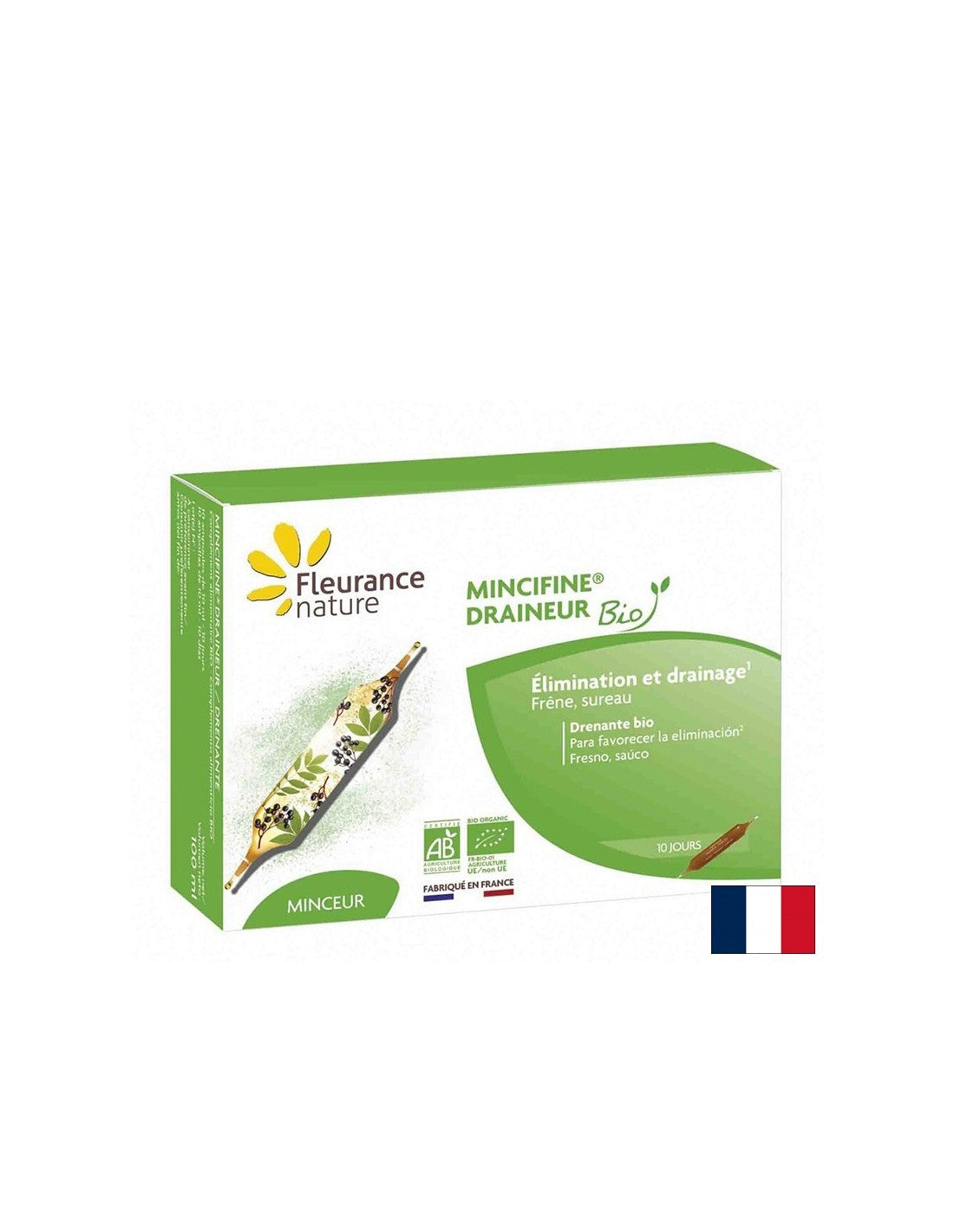 Mincifin - anti -zadržavanje diuretičke formule, 10 ampula za piće