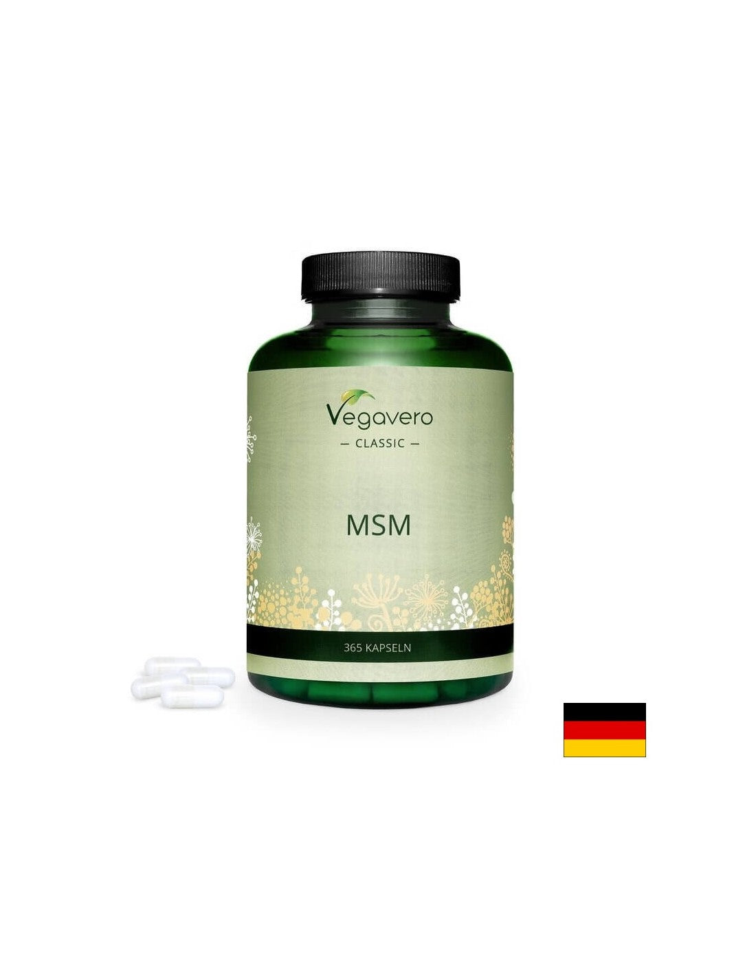 MSM/ metilsulfonilmetan, 365 kapsula, 100% veganski <tc>Vegavero</tc>