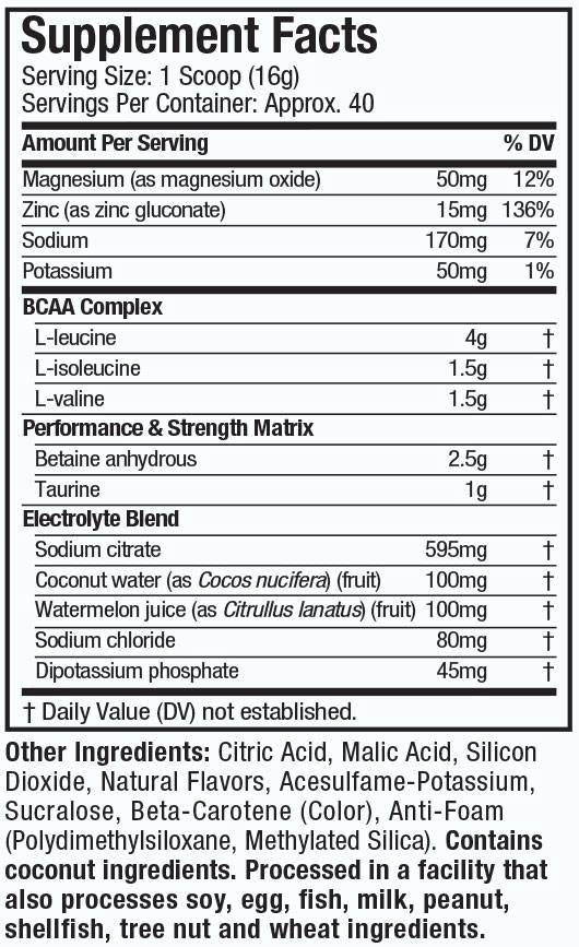 Amino izgradnju/performanse BCAA Formula 400 grama
