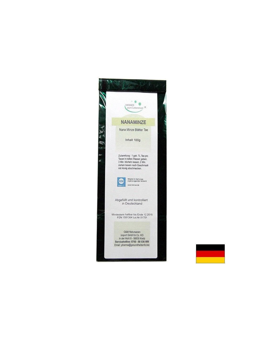 Nanaminze Tee - marokanski čaj od metvice, 100 g