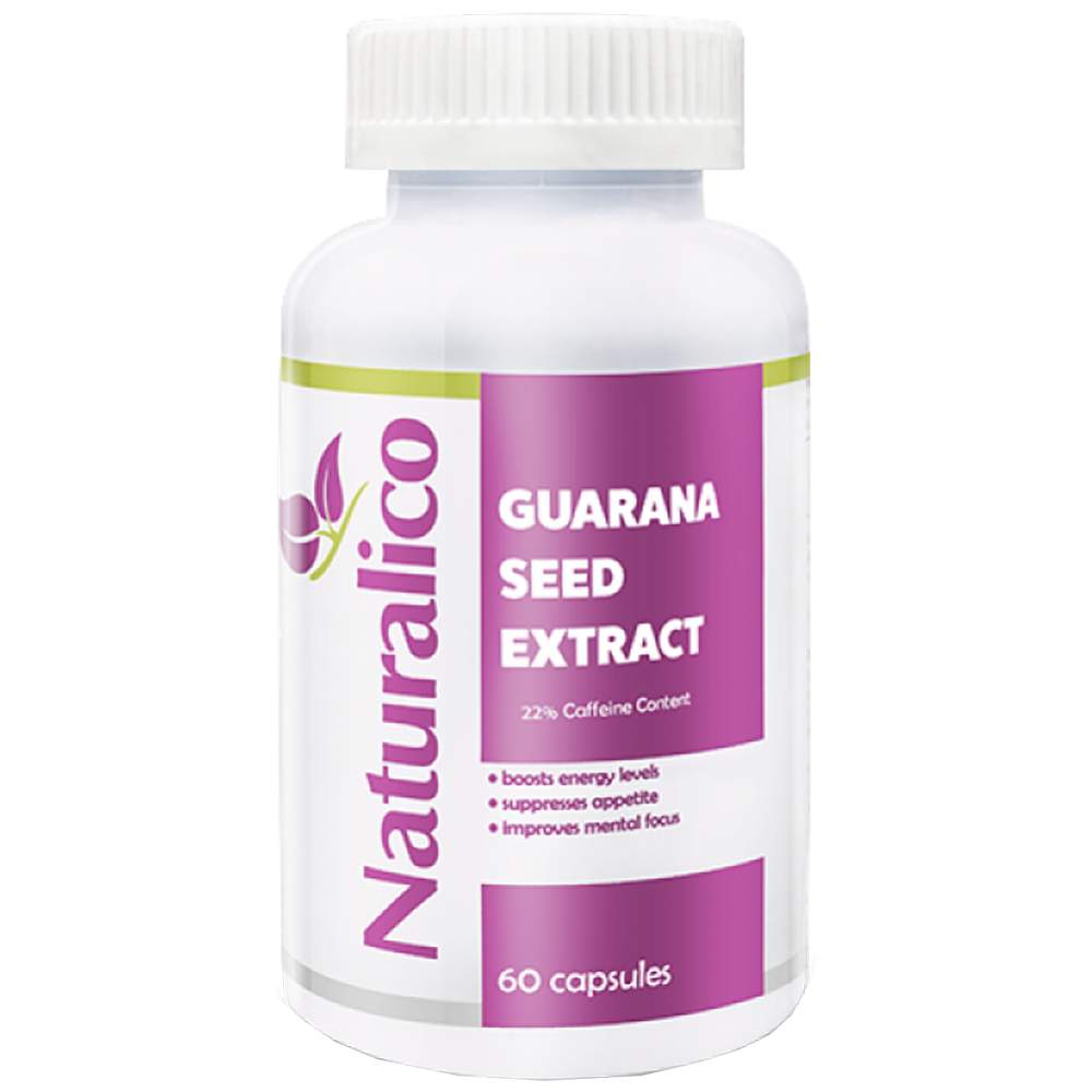 Ekstrakt sjemenki guarana - 60 kapsula