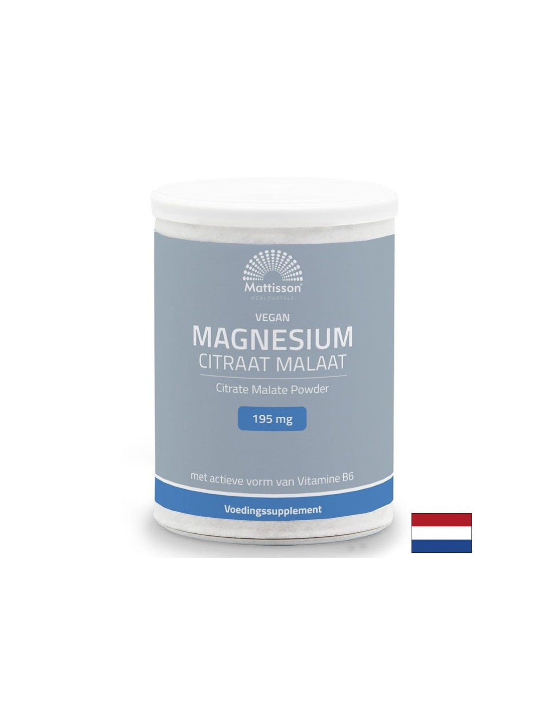 Nervozni i kardiovaskularni sustavi - magnezij (citrat, malat) Vegan + vitamin B6, 125 g praha