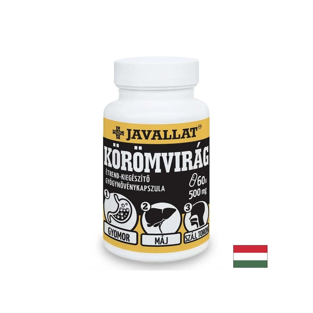Jetre i gastrointestinalno zdravlje - kalendula (cvijet), 500 mg x 60 kapsula