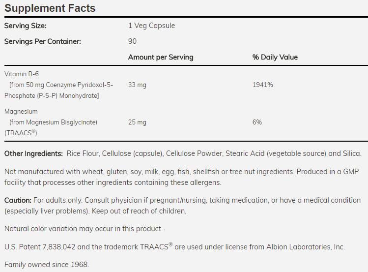 P-5-P 50 mg-90 kapsula