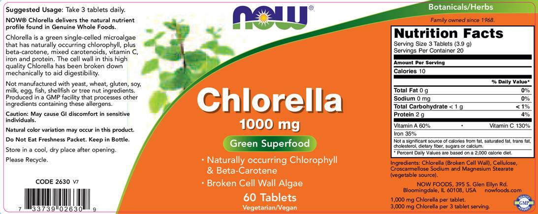 Chlorella 1000 mg - 60 tableta