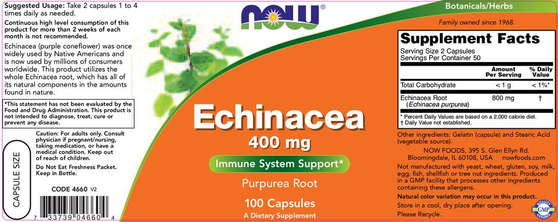 Echinacea 400 mg - 100 kapsula