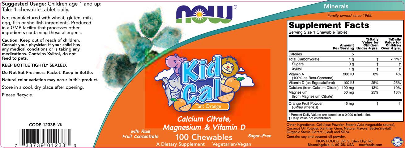 Kid Cal - Mag - 100 tableta za žvakanje