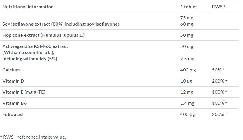 Menopauzin forte 30 tableta