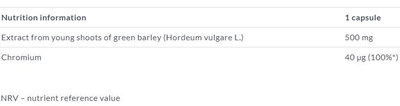 Mlada ječma Premium 30 kapsula