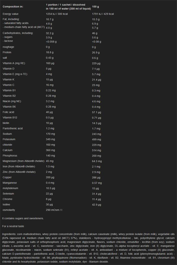 Nutramil kompleksni protein 6 x 72 grama
