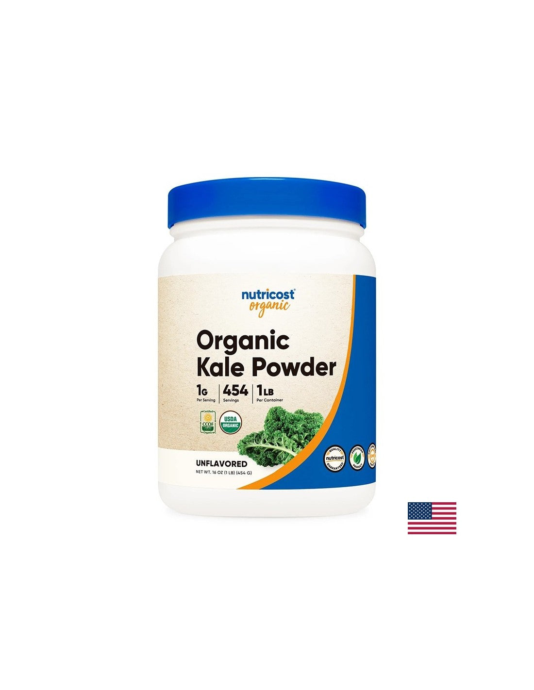 Antioksidans - organski kelj, 454 g <tc>Nutricost</tc> puder