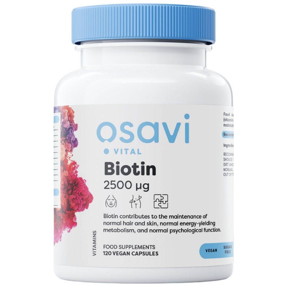 Biotin 2500 mcg - 120 kapsula