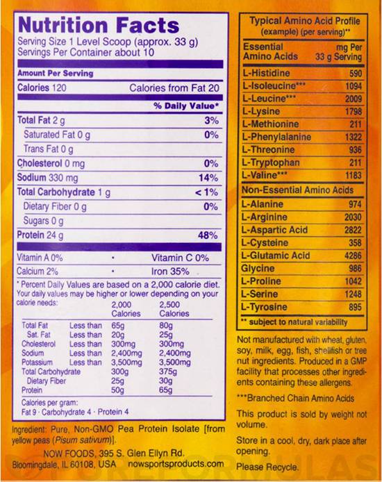 Protein graška - 908 grama