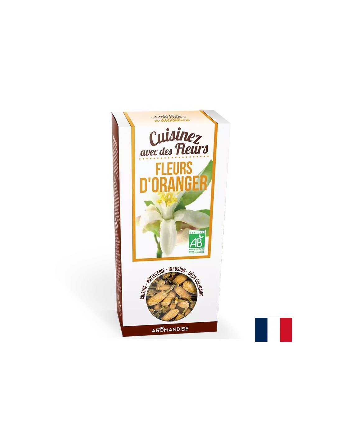 Narančasti cvijet - za ukrašavanje hrane i koktela, 30 g