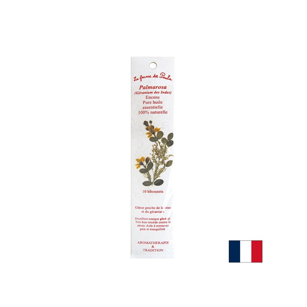 Spakirani štapići s palmarosom (indijski geranij) mirisom, 10 pcs.
