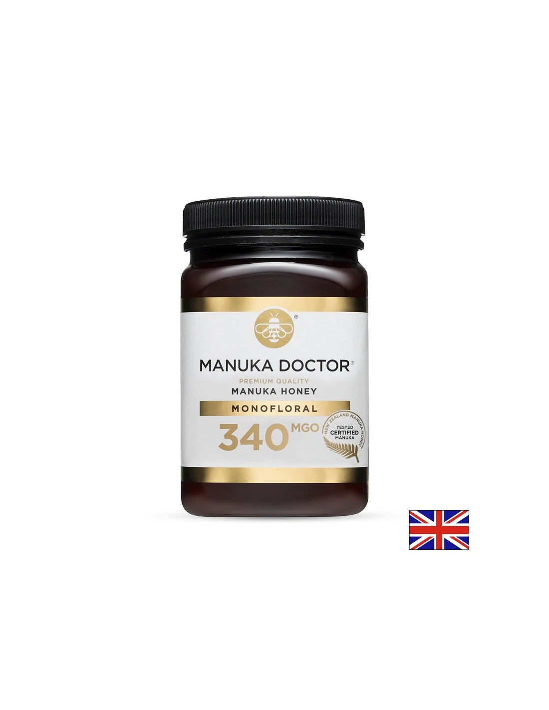 Monofloral Manuka Honey (340 MGO), 500 g