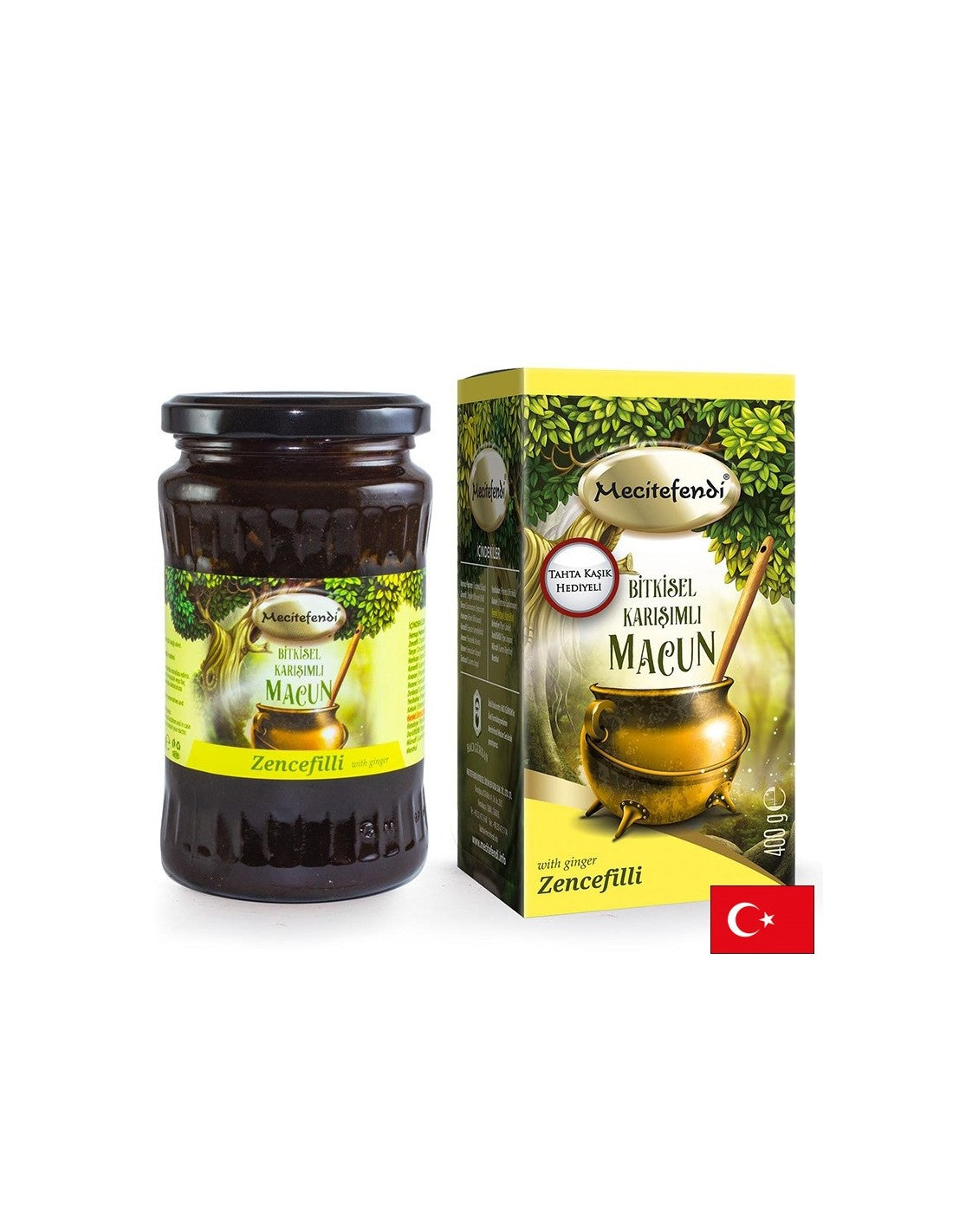 Biljna pasta s đumbirom - imunitet i respiratorni sustav, 400 g