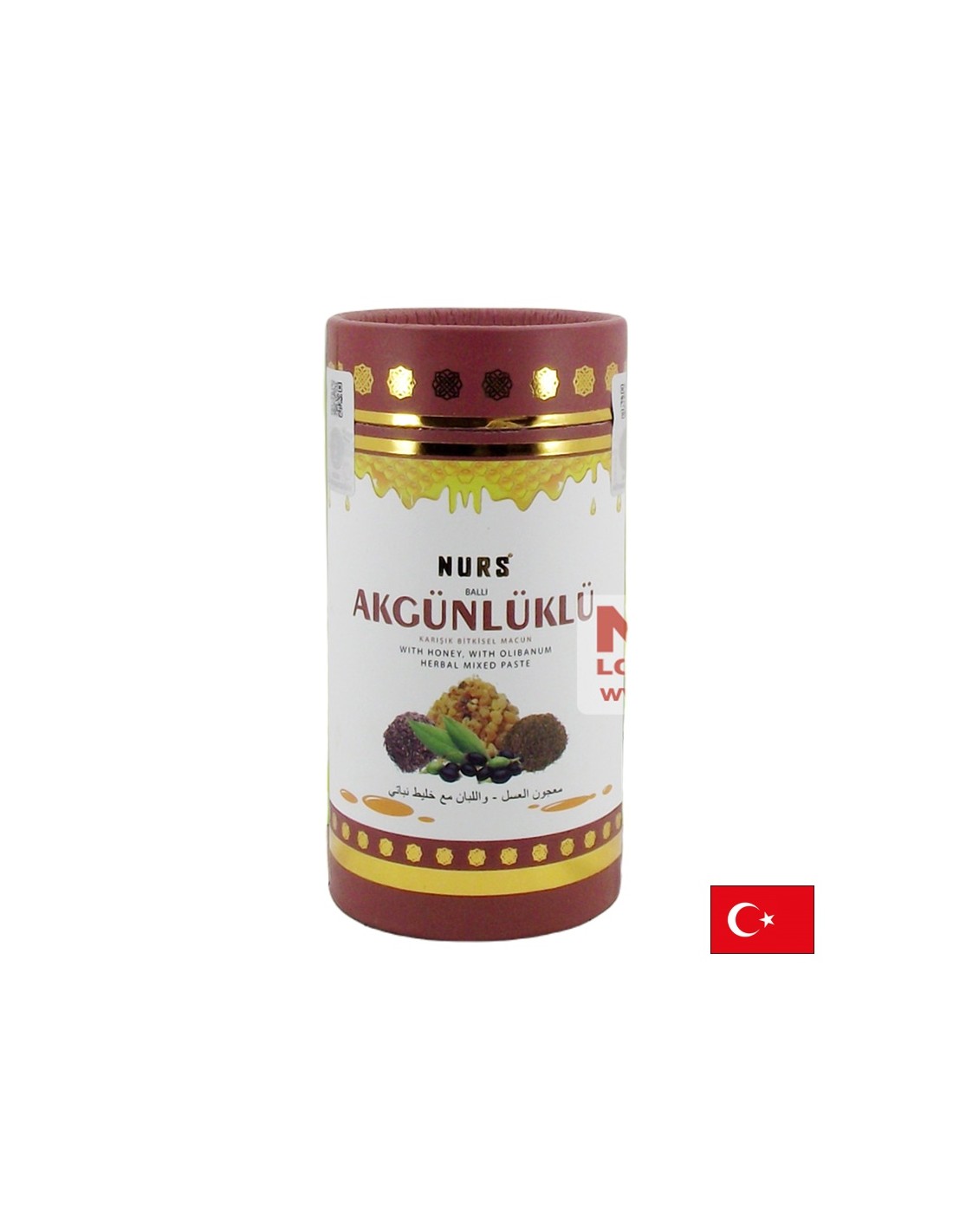 Biljna pasta s medom i uljem Francincense - za bolove u zglobovima i želucu, 400 g