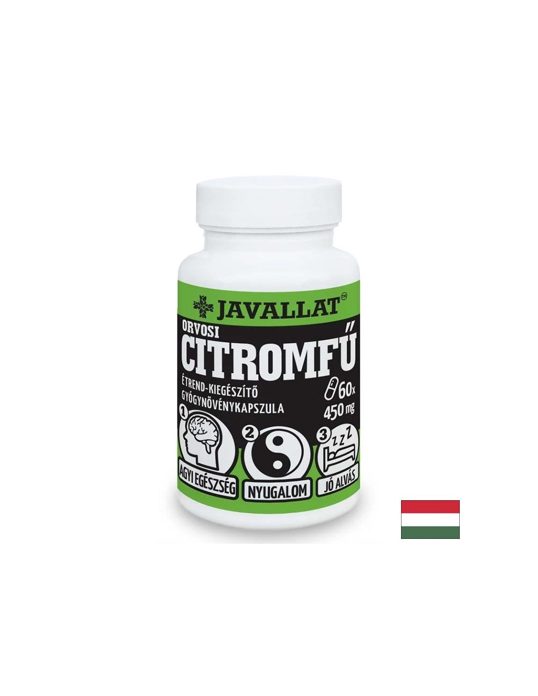 Za stres i nesanicu - limunov balzam (list), 450 mg x 60 kapsula