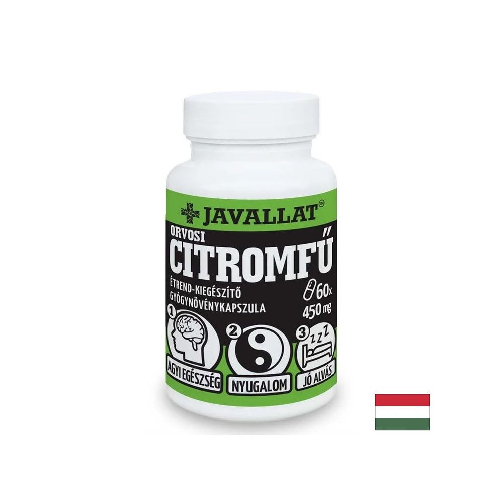 Za stres i nesanicu - limunov balzam (list), 450 mg x 60 kapsula