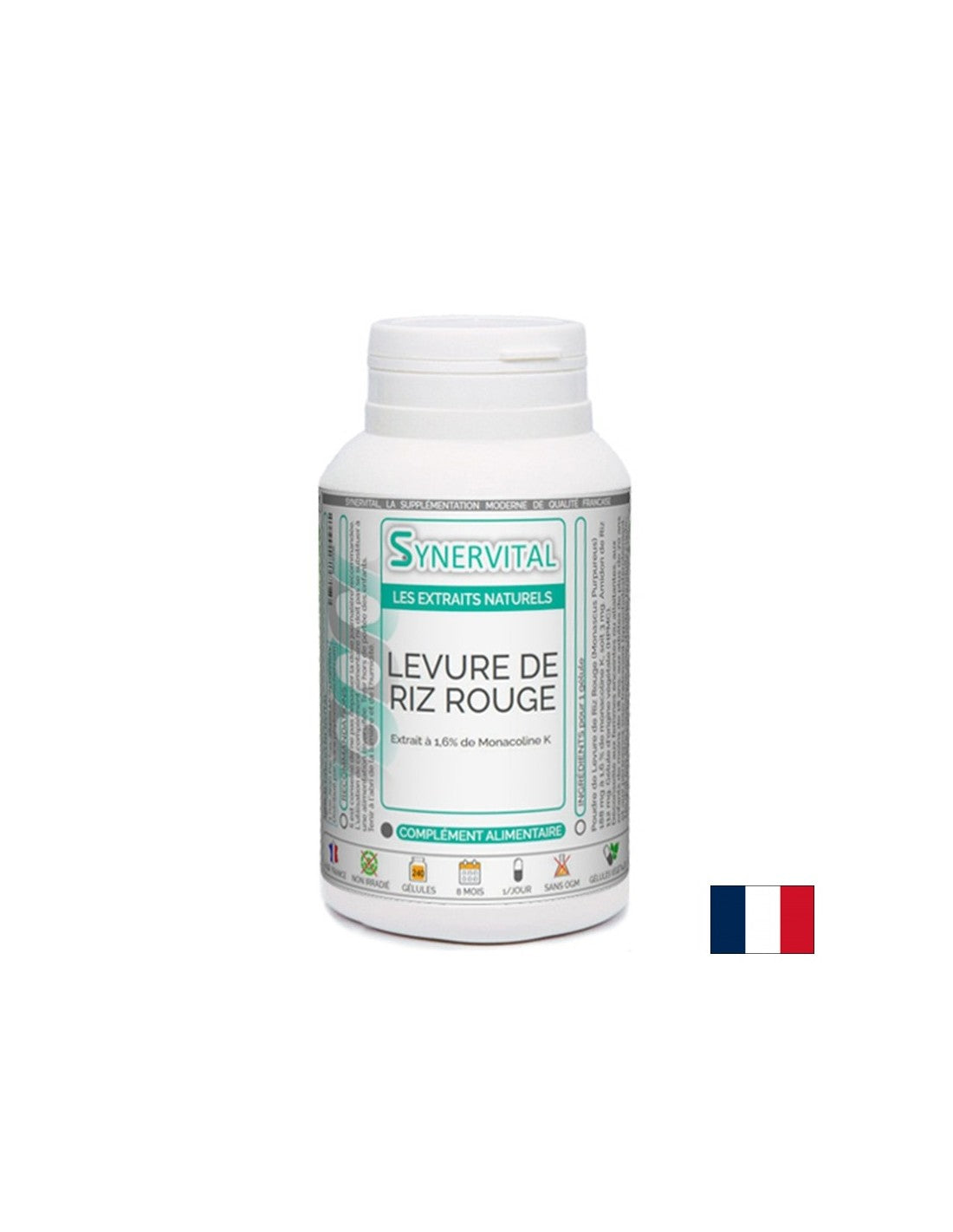 Za visoki kolesterol - crvena riža (od kvasca), 60 kapsula