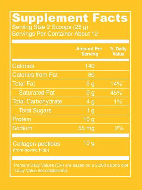 Kolagen krema/keto kava kolagen peptidi - 293 grama