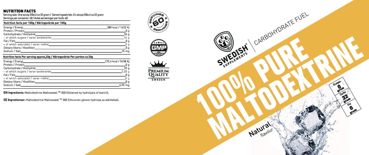Maltodekstrin / 100% čisto - 3000 grama