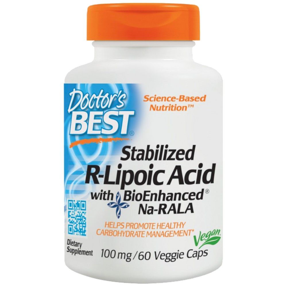 Najbolja r-lipoična kiselina / stabilizirana na-r-ala 100 mg-60 kapsula