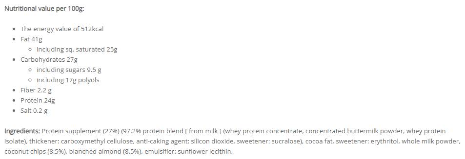 Ljubav čokoladne orahe | Coco Crunch - 100 grama