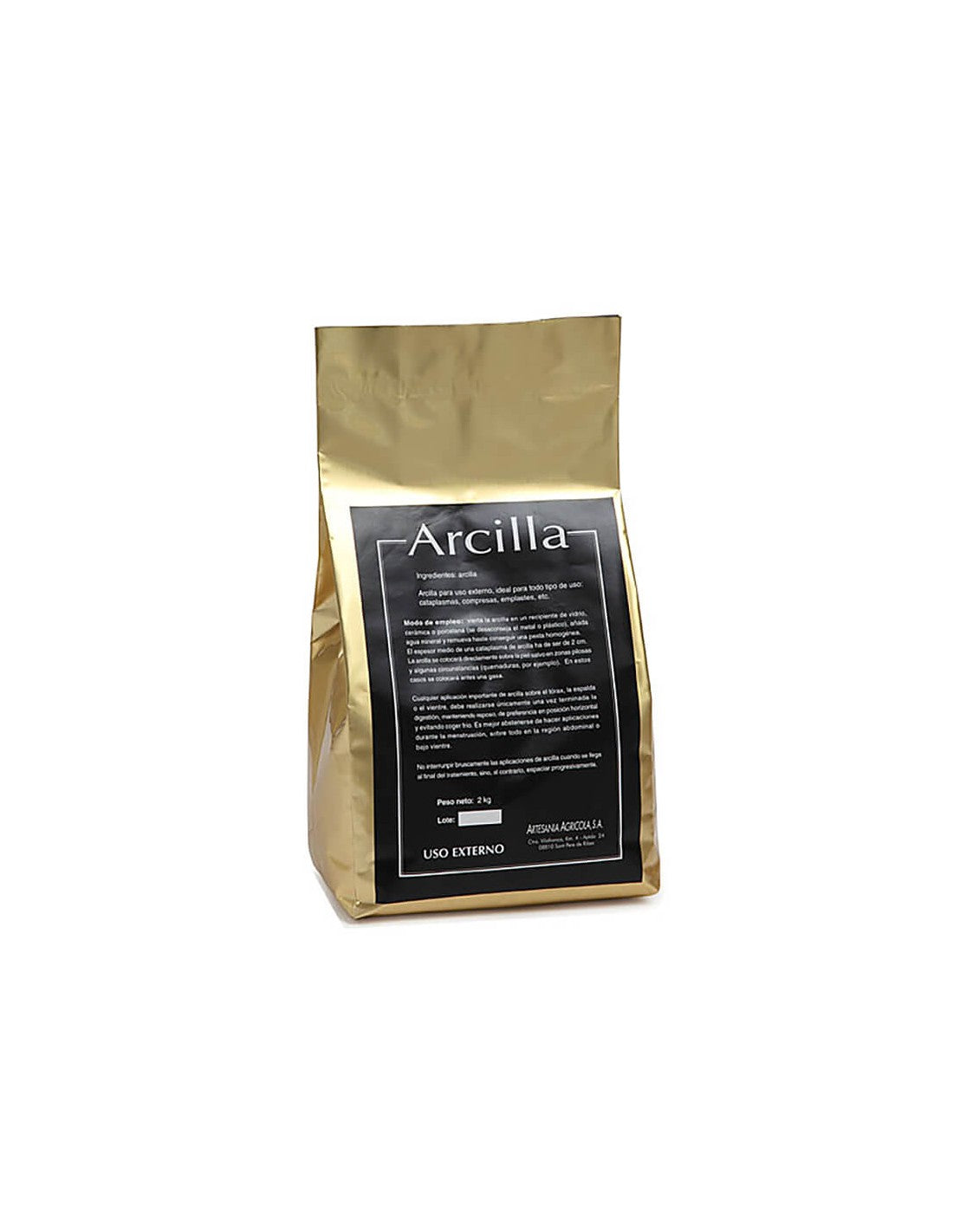 Arcilla - Prah od ljekovite gline, 2 kg Arte<tc>san</tc>ija