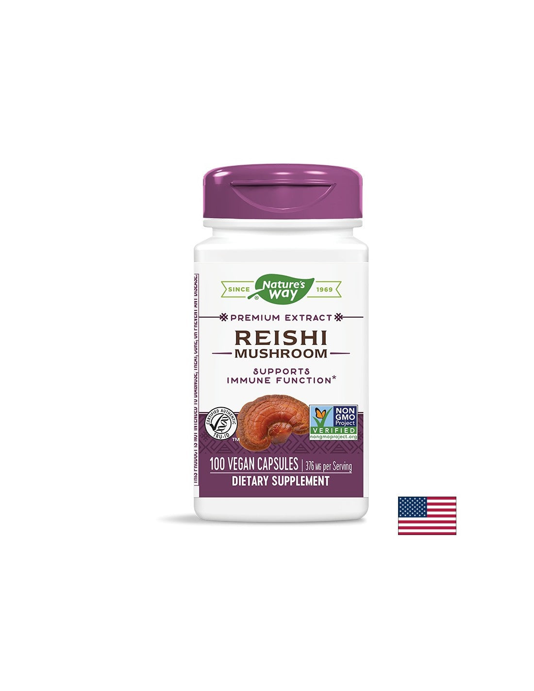 Reishi 190 mg - 100 kapsula