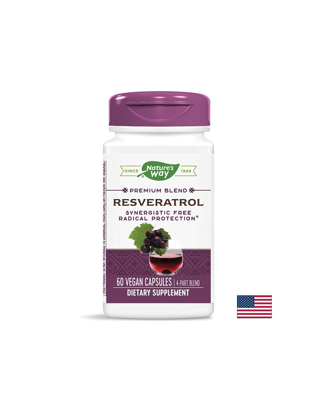 Resveratrol 325 mg - 60 kapsula