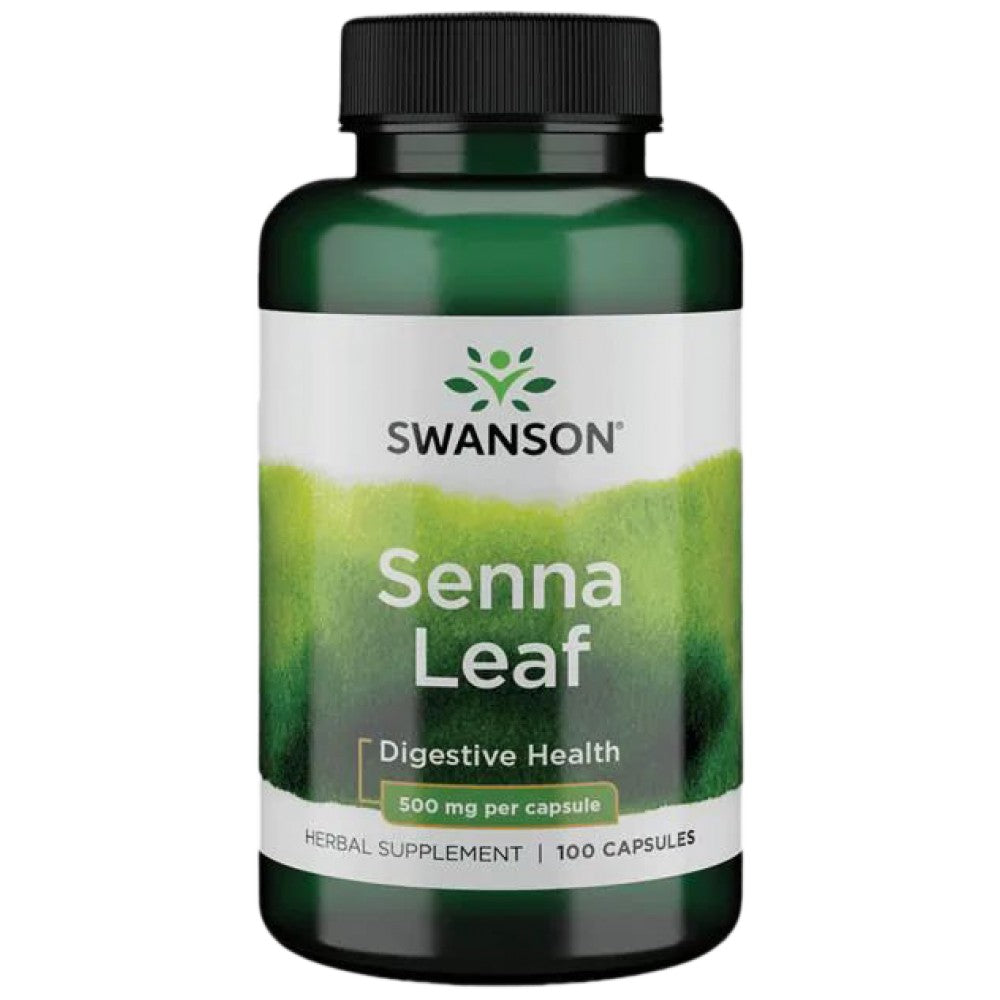 Senna Leaf 500 mg - 100 kapsula