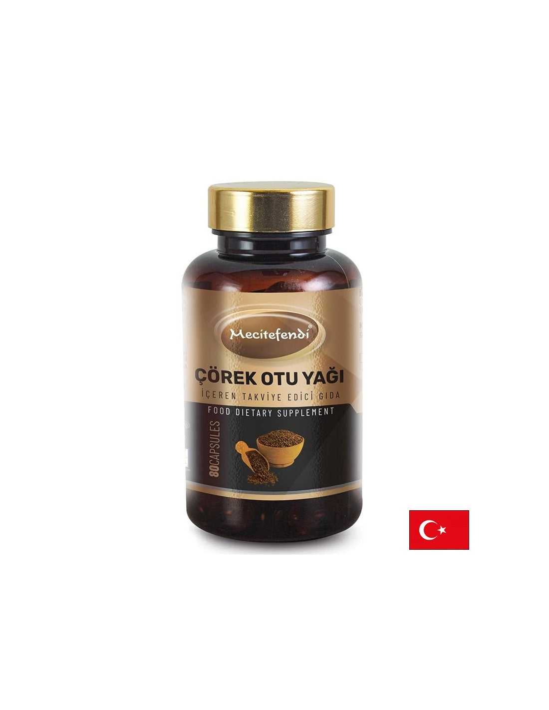 Crni kumin (ulje sjemena) - imunitet i respiratorni sustav, 1000 mg, 80 kapsula za 40 dana unosa