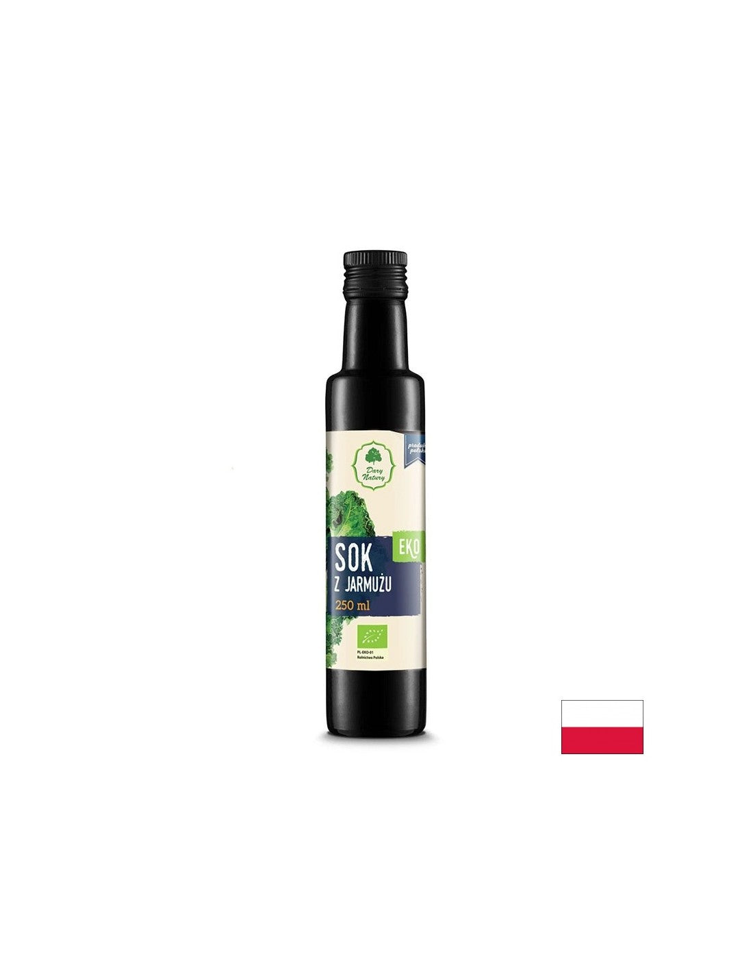 Organski sok od kelja - zdravlje srca i metabolizma - dodati u pića, 250 ml