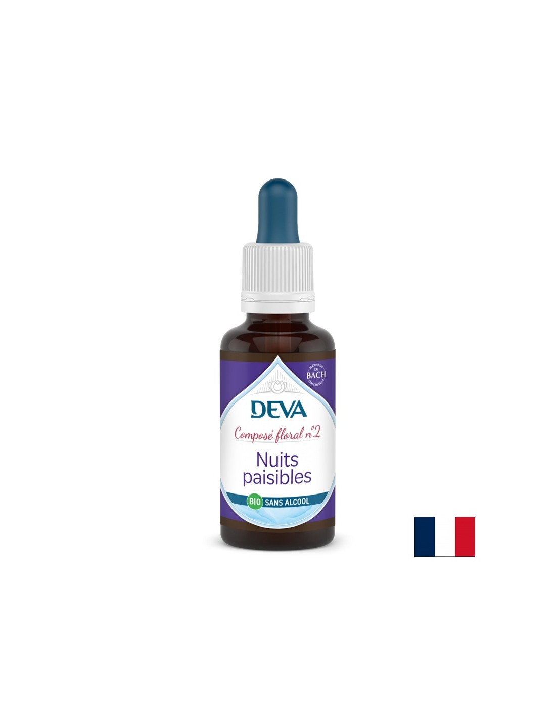 Mirne noći, cvjetne esencije, bach cvjetne kapi br. 2 (bez alkohola), 30 ml