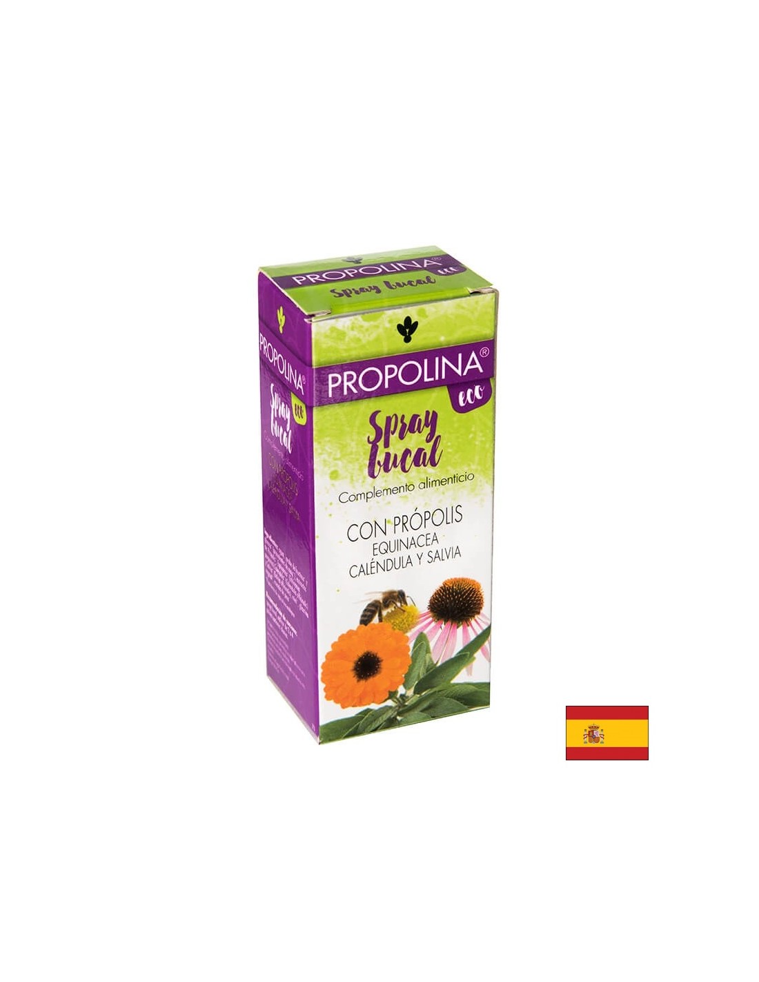 Umirujuća sprej za grlo Propolina® - s propolisom, echinacea, kamilicom i kaduljama, 30 ml