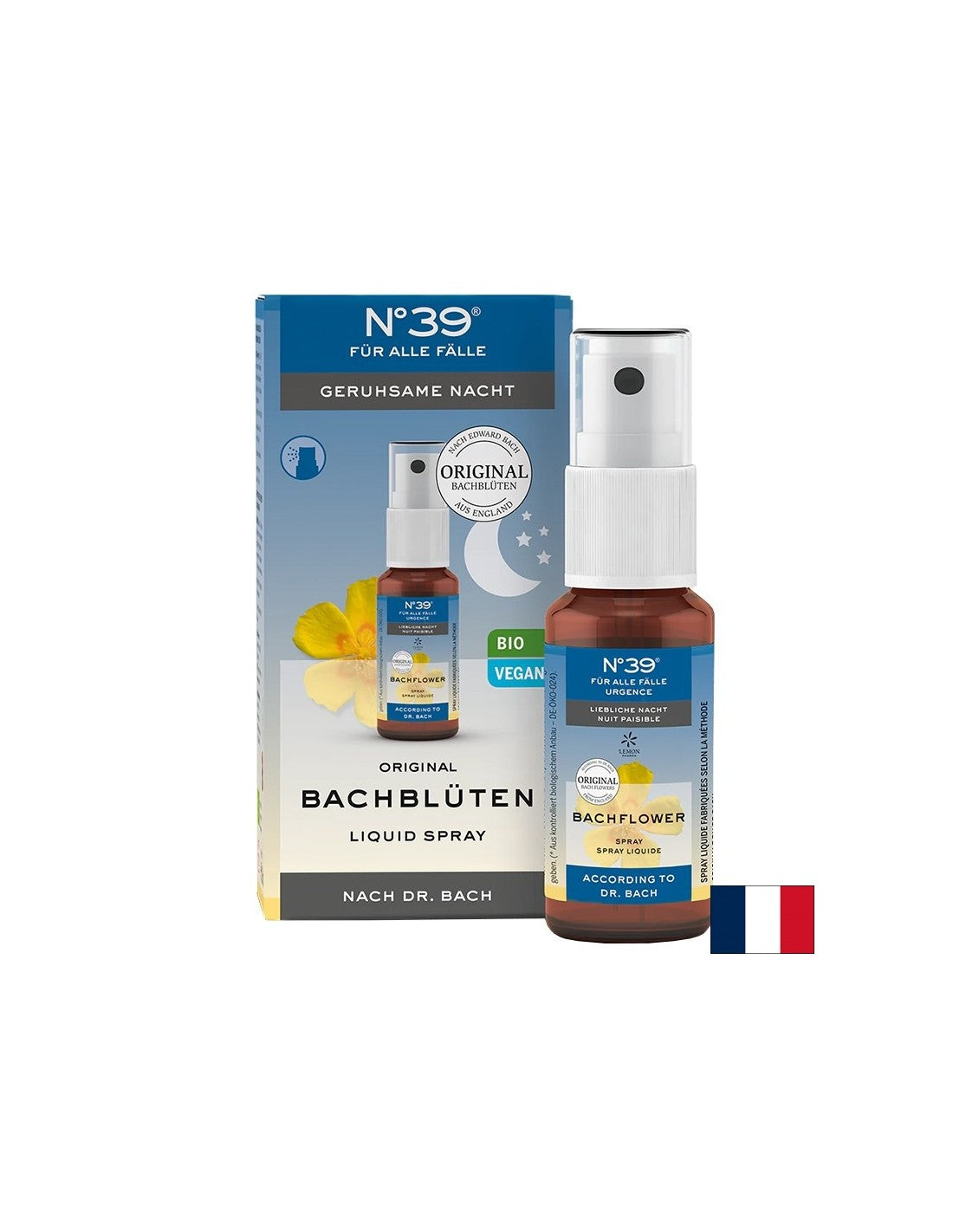 Dr. Bach sprej - N°39 Laku noć, 20 ml <tc>Lemon Pharma</tc>