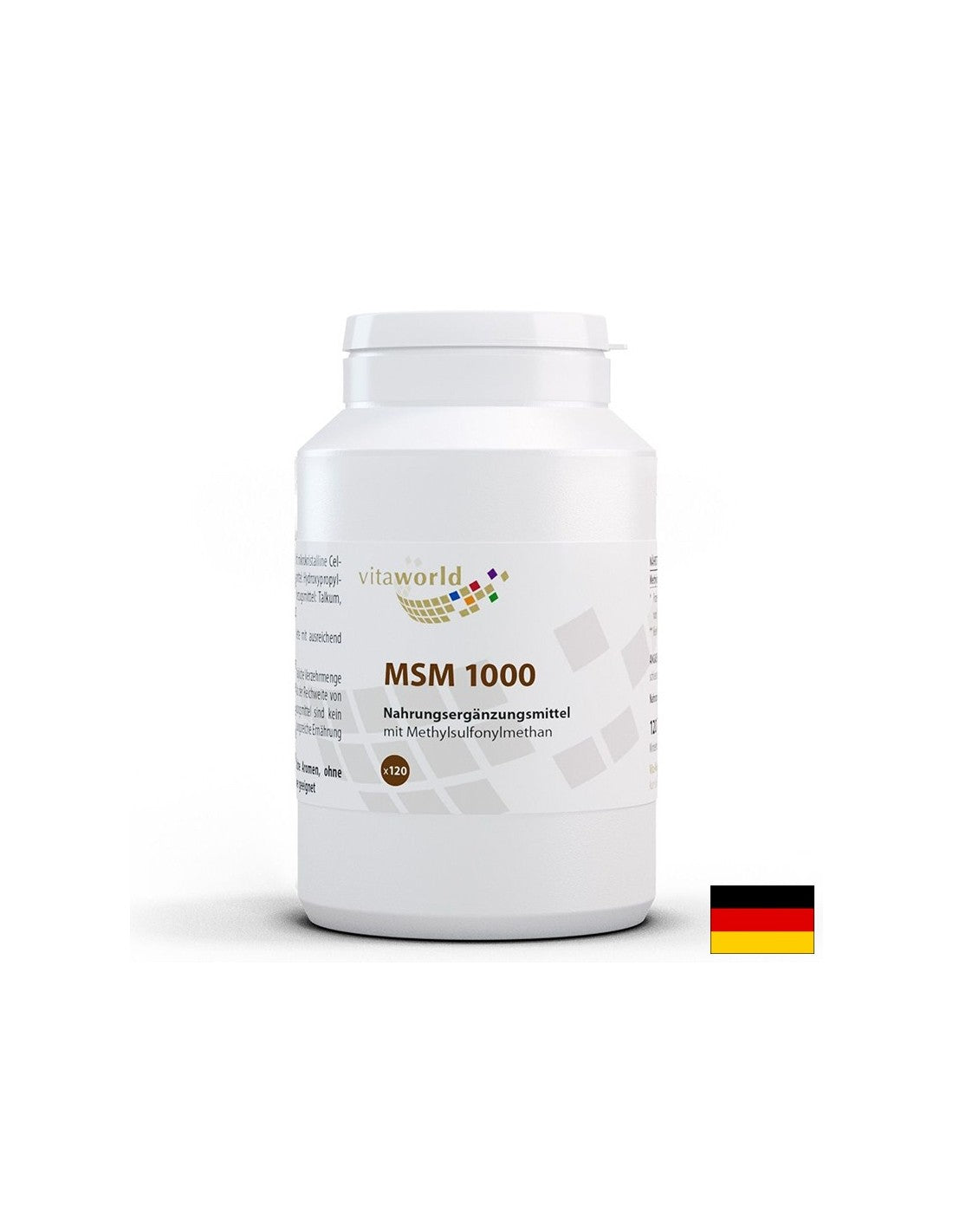 Zglobovi i kosti - MSM (metilsulfonil metan), 1000 mg x 120 tableta