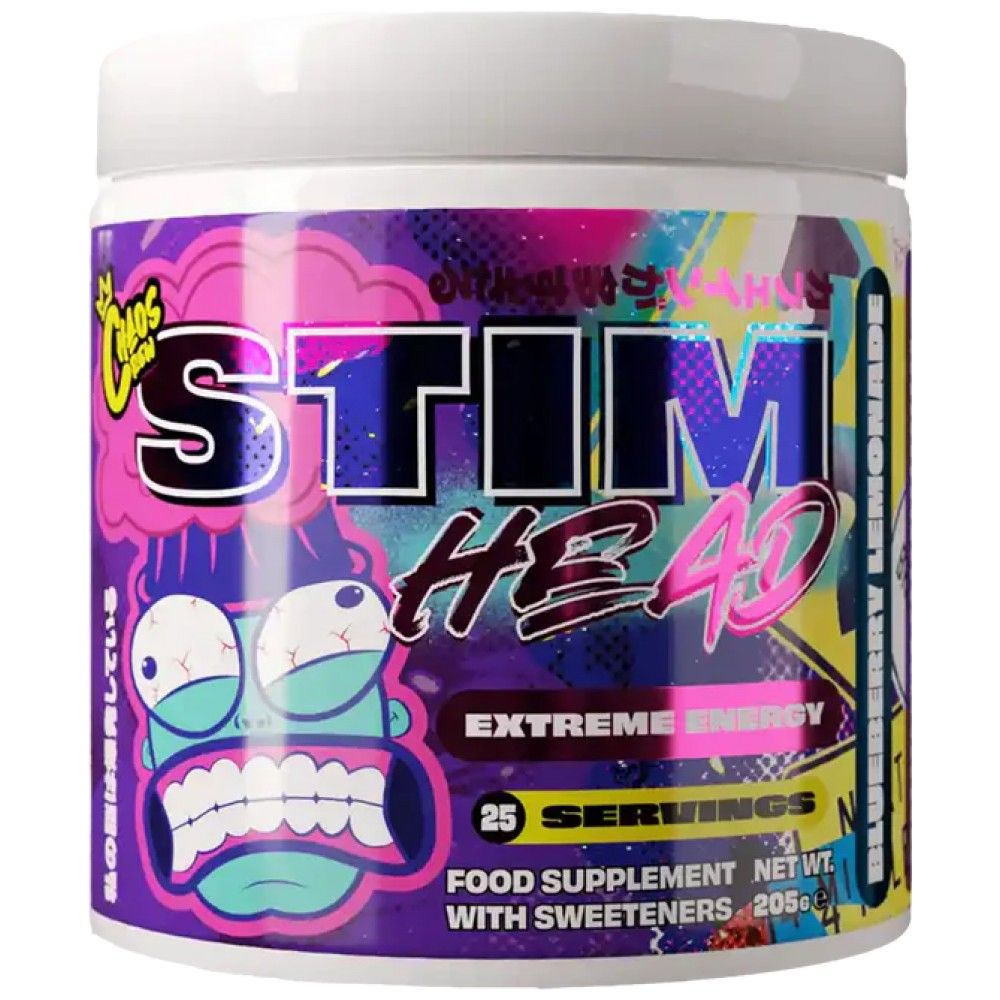 STIM HEAD V3 | Kofeinska formula - 205 grama